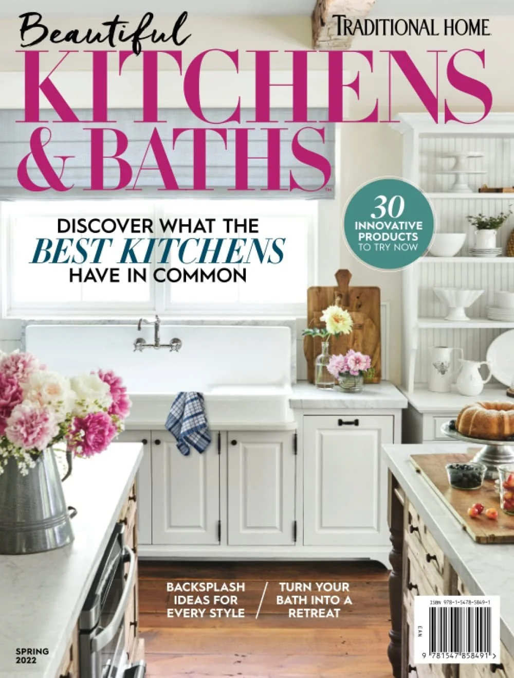 Traditional Home Beautiful Kitchens & Baths: Layers of Luxury